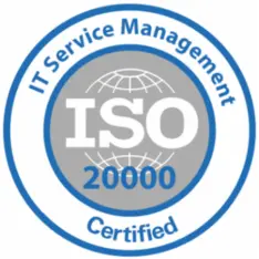 ISO 20000 Certified