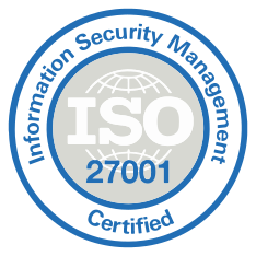 ISO 27001 Certified