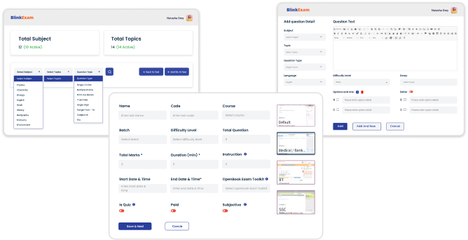 BlinkExam AI Proctoring API