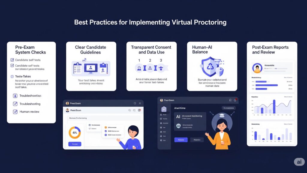 Best Practices for Implementing Virtual Proctoring
