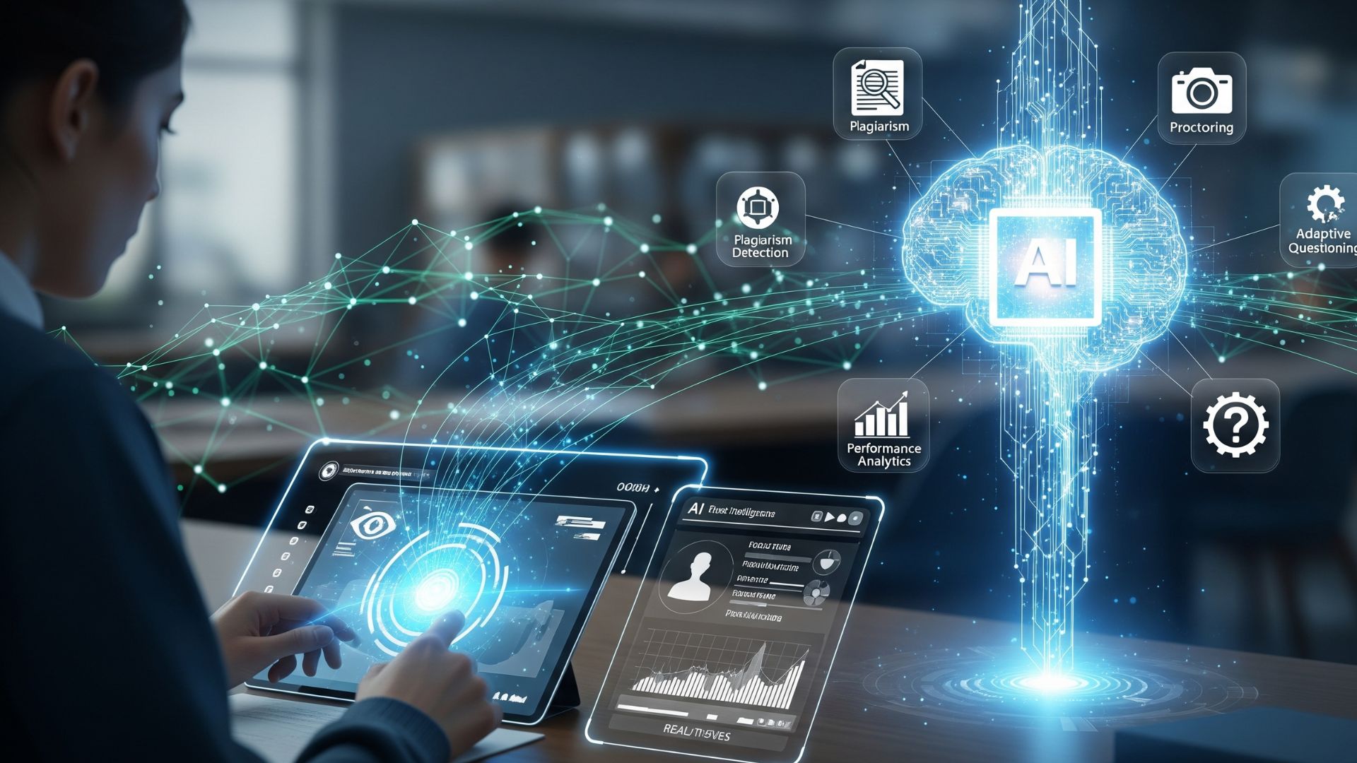 How AI is Revolutionizing Online Examination Systems in 2025?