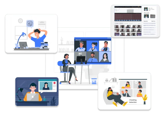 Online proctoring software