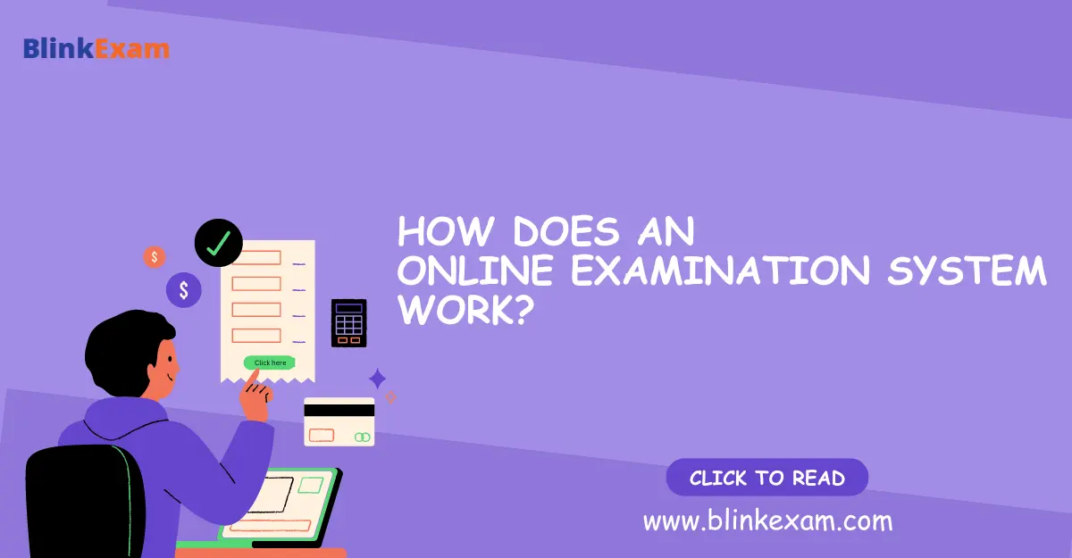 How does an Online Examination System Works